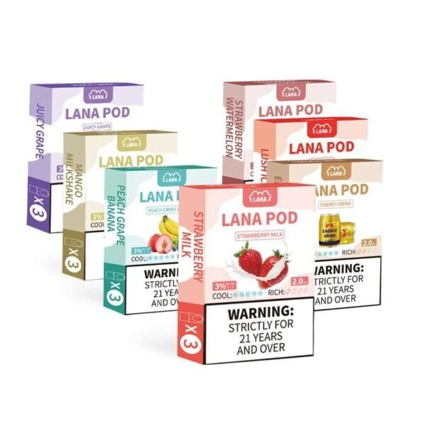 LANA 煙彈：發光霧化彈 (通用一代主機・2.5ml*3入組)